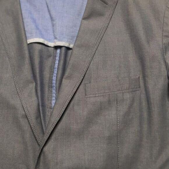 Boss Hogo Boss men’s sport coat grey size 50R - Picture 5 of 9